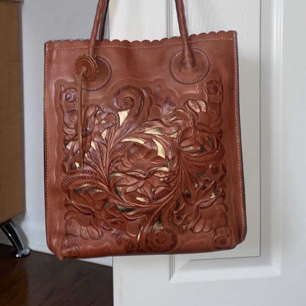 Patricia Nash Leather Purse With Wallet